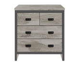 Boston 2+2 Drawer Chest Grey