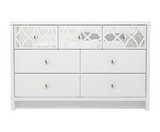 Arianna 3+4 Drawer Chest White