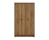 Boston 3 Door Wardrobe Knotty Oak