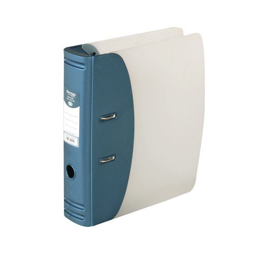 Hermes Lever Arch File A4 60mm Capacity Metallic Blue 832007