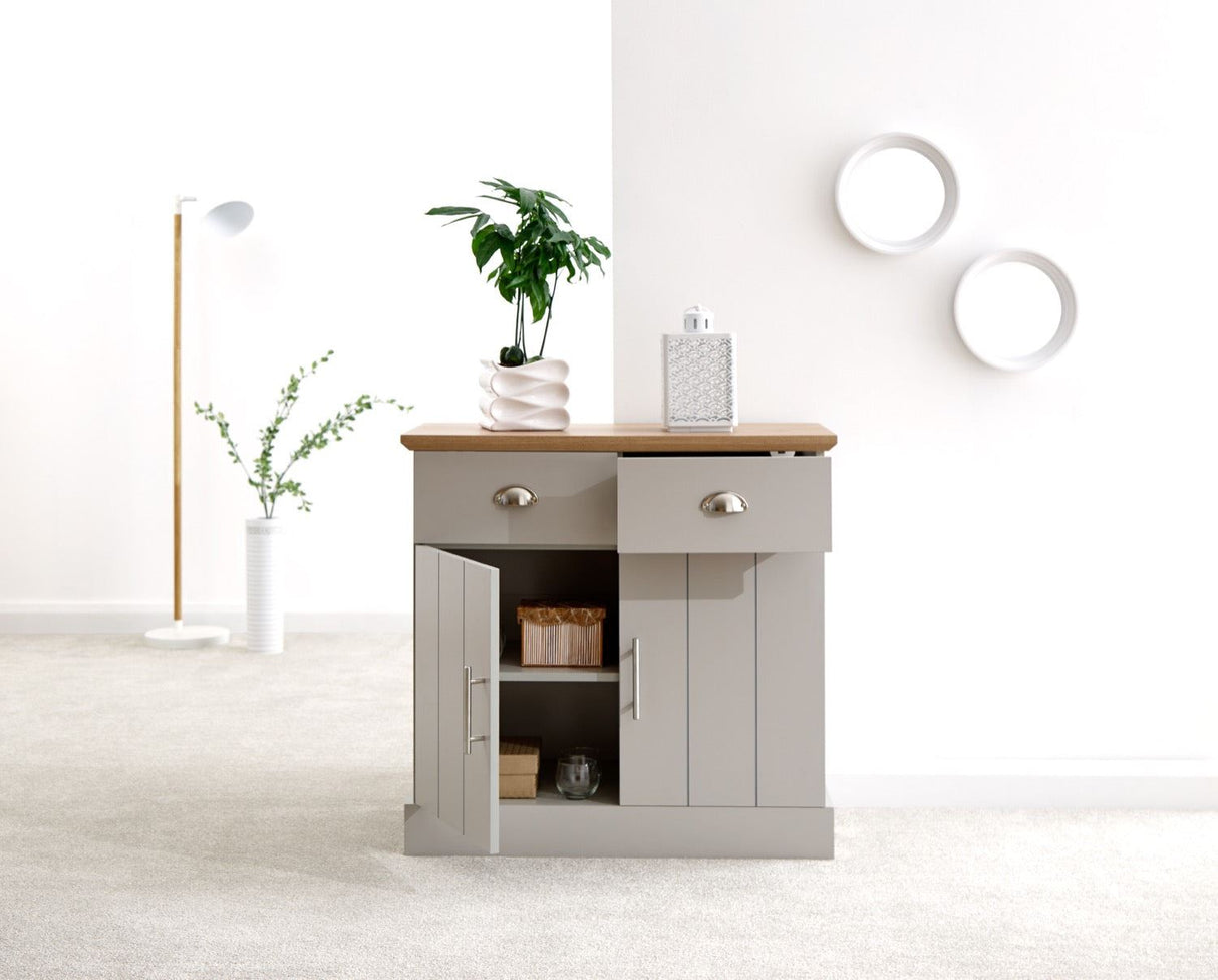 Kendal compact sideboard grey