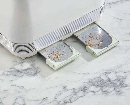 DAEWOO DENVER 4 SLICE TOASTER BUTTERMILK