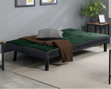 AURORA SOFA BED GREEN VELVET