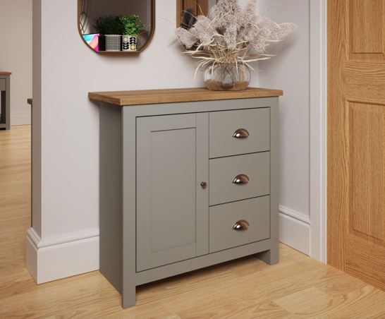 Lisbon 1 Door 3 Drawer Sideboard