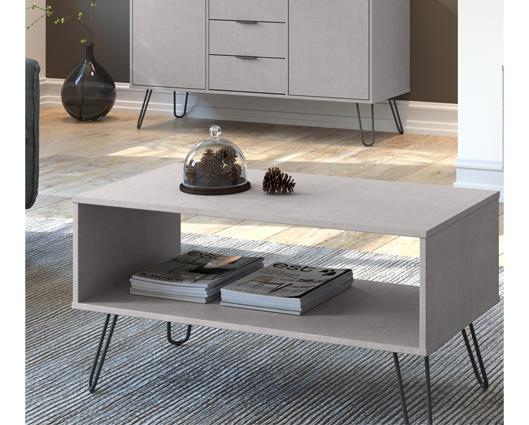 Augusta Grey Open Coffee Table