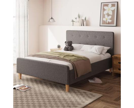 Ashbourne 150cm Ottoman Dark Grey