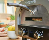 Statesman Electric Pizza Oven, 13 Inch, Grey