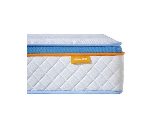 150cm SleepSoul Heaven 2000 Pocket Mattress - King