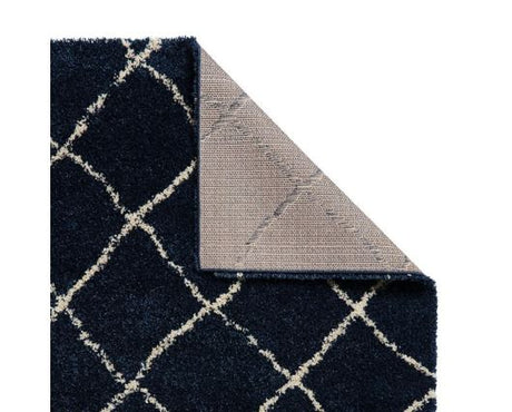 Scandi Berber G257 Navy/Cream - 200 x 290