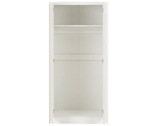MALVERN 2 DOOR WARDROBE - WHITE