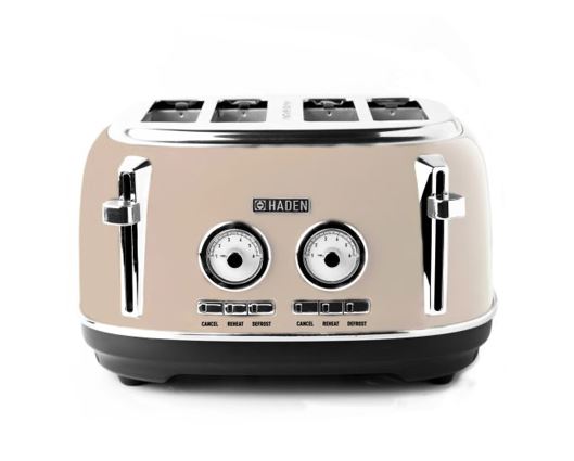 Haden Jersey 4 Slice Toaster Putty