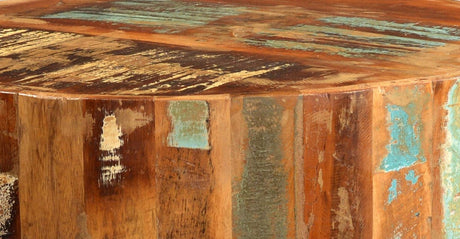 COASTAL DRUM SIDE TABLE