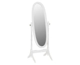 Contessa Cheval Mirror - White