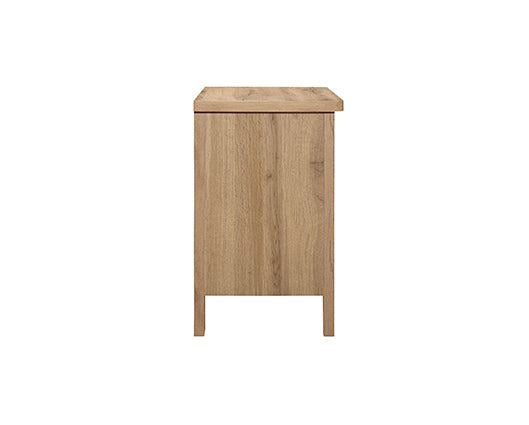 Hampstead 3 Drawer Bedside Oak