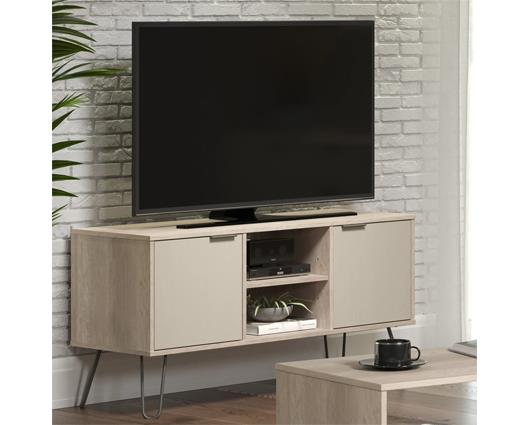 Driftwood Augusta 2 door flat screen TV unit