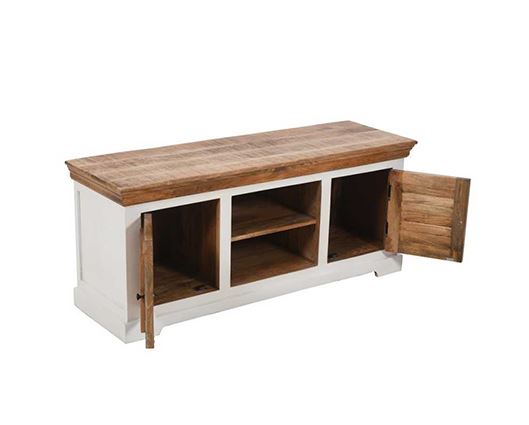 Alfie TV Cabinet Up to 57" Solid Mango Wood