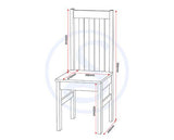 LUDLOW 1+4 DINING SET - GREEN/OAK EFFECT