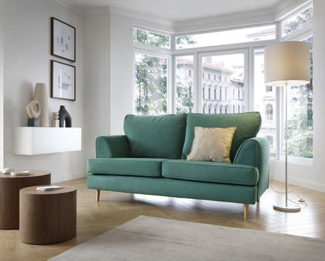 Harper 2 Seater - Forest Green