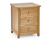 MALLORY 3 DRAWER BEDSIDE FSC MIX 70% (INT-COC-002320)