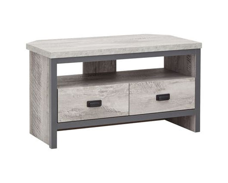 Boston corner tv unit grey