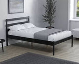 Luka Double Bed - Black Pine