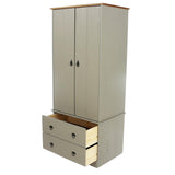 Corona Classic 2 door, 2 drawer wardrobe