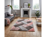 Olympia 2239 Grey/Pink - 120 x 170