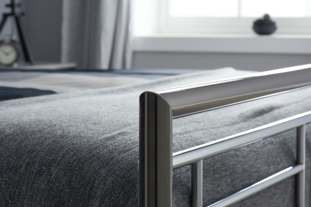 Montana King Bed - Steel