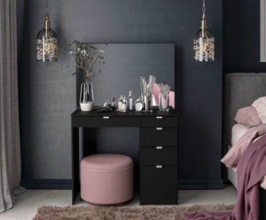 Ava 5 Drawer Dressing Table