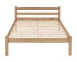 Panama Double Bed - Natural Wax