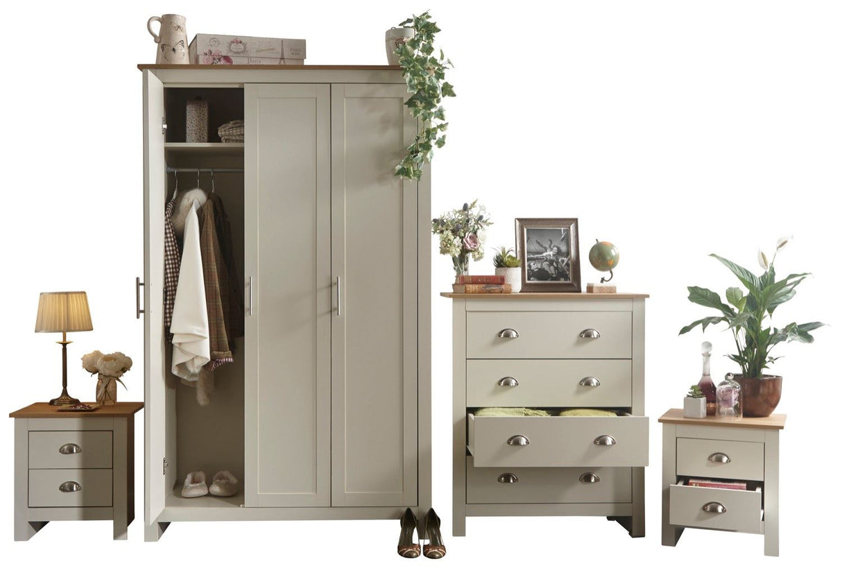 Lancaster 4 piece set cream