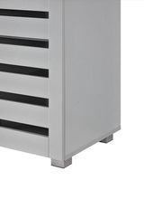 Euston 3 Door Shoe Cabinet - Light Grey