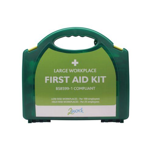 2Work BSI Compliant First Aid Kit Large 2W99439