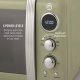800W Digital Microwave