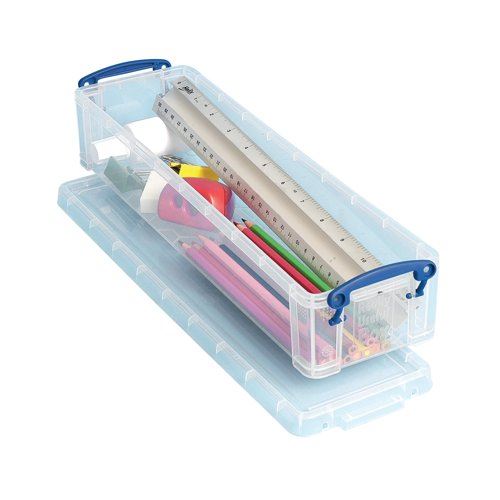 Really Useful Clear 1.5 Litre Pencil&#47;Stationery Box 1.5C