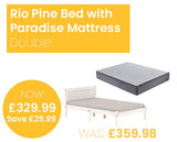 Rio Bed with SleepSoul Paradise Mattress - Double