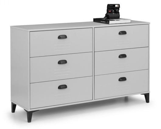 LAKERS LOCKER 6 DRAWER WIDE CHEST