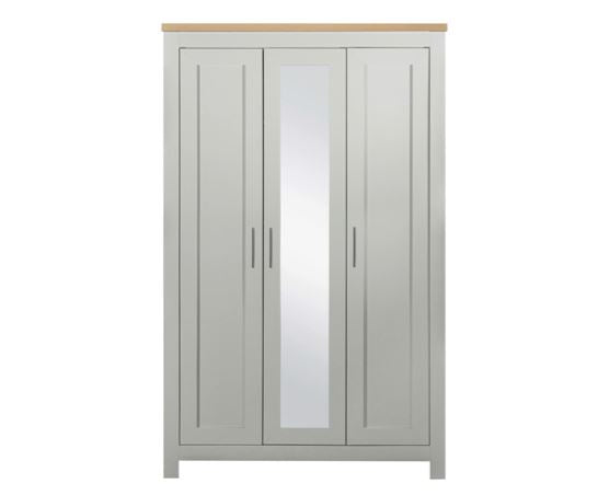 Highgate 3 Door Wardrobe With Mirror