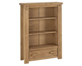Tortilla 1 Drawer Bookcase - Distressed Waxed Pine