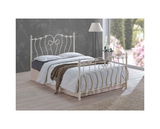 Inova Double Bed Frame - Ivory