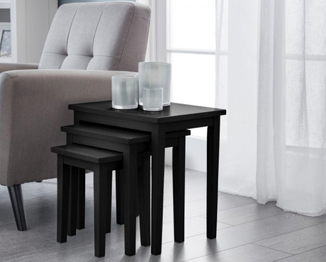 Cleo Nest of Tables - Black