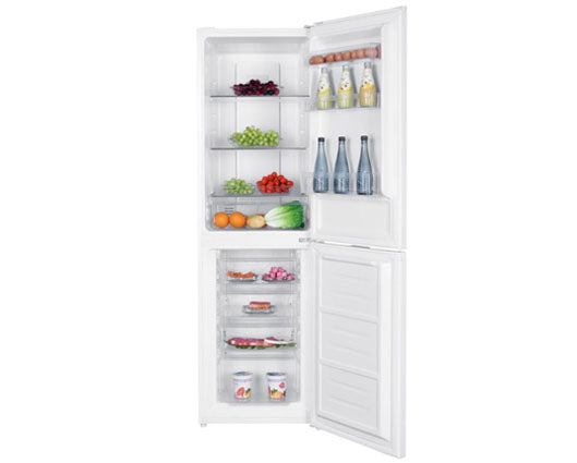 Teknix FF1815W 247L Fridge Freezer, Total No Frost, White