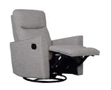 Savannah Swivel Glider Recliner Chair – Pebble