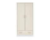 Nika Double Wardrobe - Oatmeal