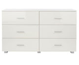 Lido 3+3 Compact Chest of Drawers