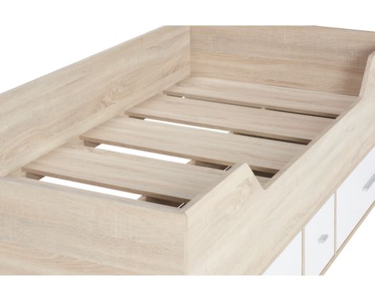 Camden Cabin Bed - White & Oak