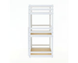 90CM TRESSA TRIPLE BUNK BED WHITE