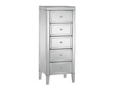 Valencia 5 Drawer Narrow Chest