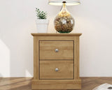 Devon Bedside Cabinet Oak