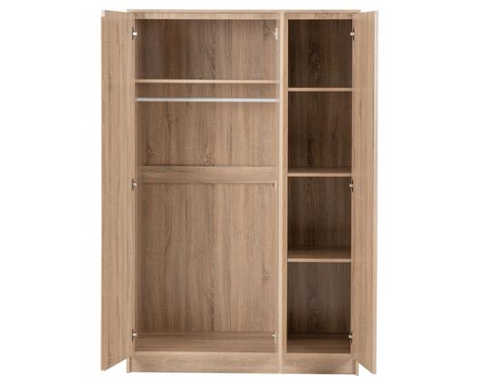 MALVERN 3 DOOR WARDROBE BEDROOM SET - SONOMA OAK EFFECT